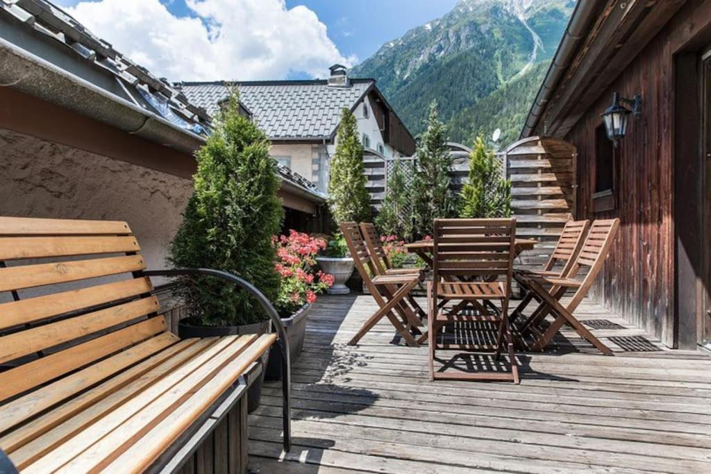 90M2 Hypercentre, Terrace, Next To Ski Lift Шамони Екстериор снимка