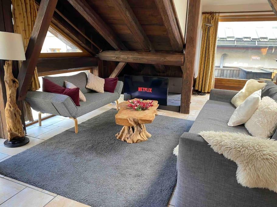 90M2 Hypercentre, Terrace, Next To Ski Lift Шамони Екстериор снимка